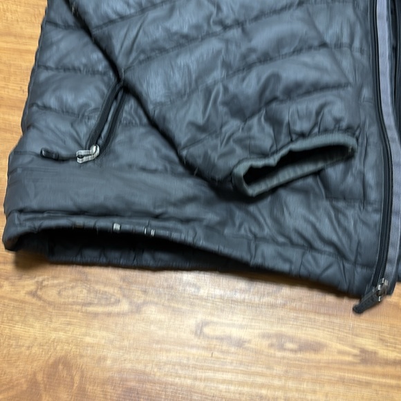 Men’s Patagonia Full Zip Jacket Large L Gray Grey Used Pre owned - Picture 7 of 8